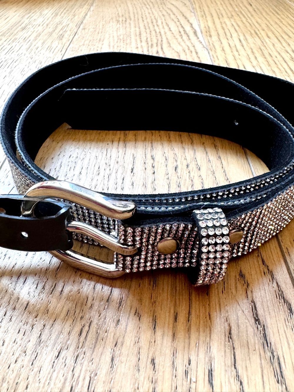 NWT Rhinestone Belt Size L/XL - Picture 3 of 8